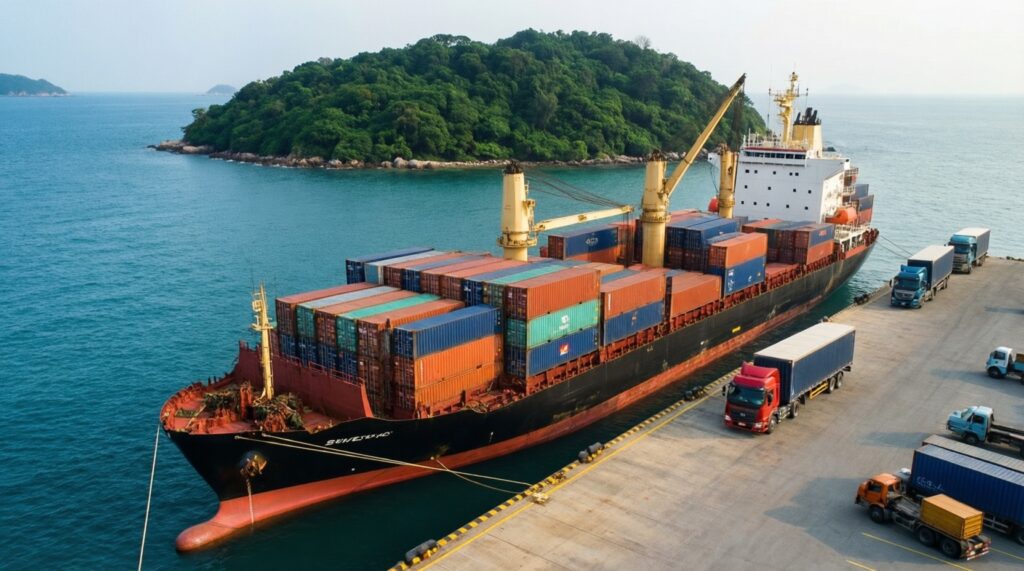 Транспортная доступность: авиарейсы, железная дорога и морские маршруты области - иллюстрация